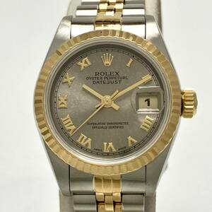 ギャランティ 付 ROLEX ロレックス DATEJUST デイトジャスト 69173 U番 自動巻 レディース 腕時計 2024年6月 OH 新品仕上げ済