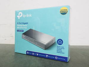 ★ 新品未開封 tp-link 8ポートギガビットスイッチ TL-SG1008P② デスクトップスイッチングハブ 動作保証