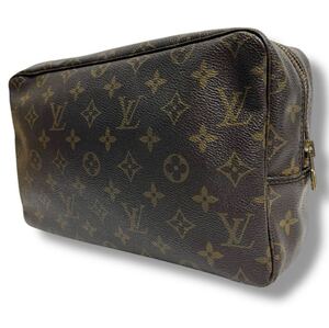 1円〜中古品 LOUIS VUITTON ルイ・ヴィトン　モノグラム トゥルーストワレット28 M47522 セカンドバッグ クラッチバッグ ポーチ