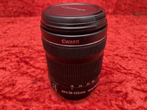 01-09-540 ◎B Canon 標準ズームレンズ EF-S18-135mm F3.5-5.6 IS カメラアクセサリー キャノン 中古品