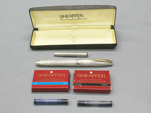 【07】SHEAFFER USA シェーファー ペン先 14K STERLING SILVER スターリングシルバー