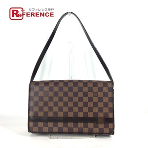 LOUIS VUITTON ルイヴィトン N51160 トライベッカ・ロン フラップ 肩掛け カバン ダミエ ショルダーバッグ エベヌ【中古】