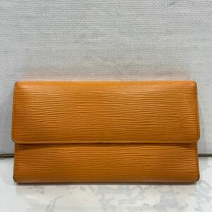 【LOUIS VUITTON ルイヴィトン 】M6338H 長財布 ポルトトレゾール・インターナショナル オレンジ レザー 2312oki