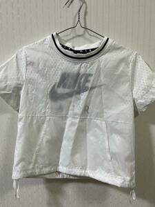 NIKE ナイキ AIR 半袖 Tシャツ メッシュ キッズ M 男女兼用 子供 女の子 男の子 遊び 白 かわいい かっこいい 即決時送料無料