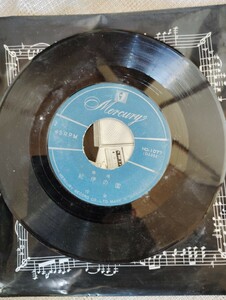 レコード　45RPM 作栄　流しの杖紀伊の国　端唄