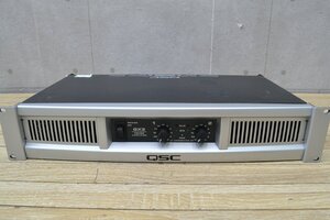 C1747■現状品(アナログ入力OK・スピーカー赤黒端子OK確認済)■QSC パワーアンプ■GX3