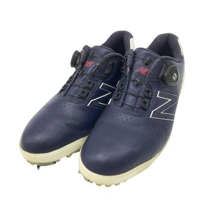 NEW BALANCE GOLF ニューバランス WG1000NW BOA ゴルフシューズ 千鳥 ネイビー系 24.5 [240101360493] ゴルフウェア レディース