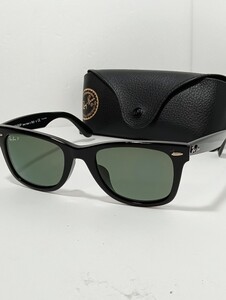 1円【現状品/ケース付】Ray-Ban レイバン サングラス WAYFARER ウェイファーラー　RB2140-F　メンズ