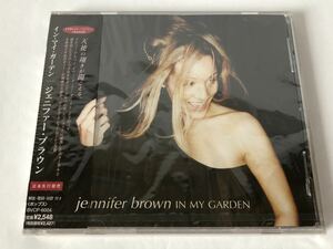 未使用 見本盤/ ジェニファー・ブラウン Jennifer brown イン・マイ・ガーデン IN MY GARDEN