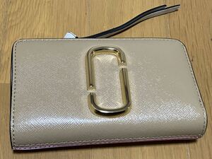 マークジェイコブスTHE MARC JACOBS長財布USED※1度使用品・財布 ・二つ折り財布 ・2トーンカラー財布・ウォレット ・財布・レザー