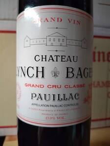 シャトー・ランシュ・バージュ 1994.750ml.Ch.Lynch Bage 1994.750ml.Pauillac.