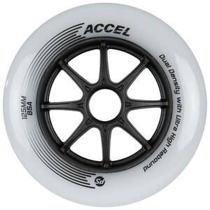 POWERSLIDE ACCEL 125mm/85A 6個パック インライン スケート ウィール ホイール アクセル パワースライド