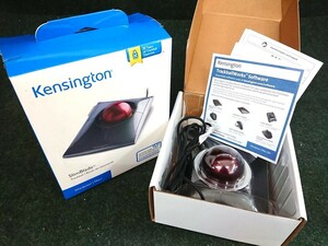 中古　Kensington ケンジントン SlimBlade Trackball トラックボール マウス 有線USB M01400 K72327