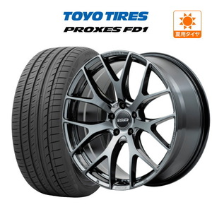 アルファード40系 20インチ ホイール 8.5J レイズ HOMURA ホムラ 2×7 FT (5-120) TOYO プロクセス FD1 245/45R20