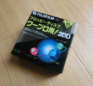 未開封 未使用 フロッピーディスク 10枚セット 2DD 3.5インチ ワープロ用 FD FUJIFILM 富士写真フィルム MSX