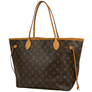 ルイ・ヴィトン Louis Vuitton ネヴァーフル MM ショッピング 肩掛け モノグラム ブラウン M40156 レディース 【中古】