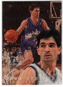 大人気パラ！ John Stockton ＜ 1996-97 Flair Showcase Row0＞ パラレル