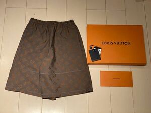 ◆超希少 36サイズ 国内正規品 18aw LOUIS VUITTON ルイヴィトン テイラードショーツ ショートパンツ モノグラム柄 キムジョーンズ supreme