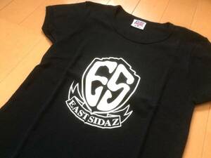 希少★EASTSIDAZ レディース Tシャツ 半袖 黒 Sサイズ LB仕入れ USA 100%コットン 新品