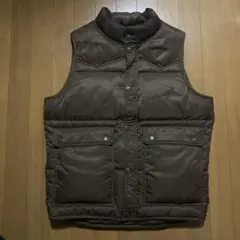 ブラウン　T-DOWN VEST テンダーロイン　tenderloin