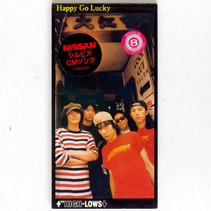 The High-Lows『Happy Go Lucky』★レンタル落ち★甲本ヒロト/真島昌利/ハイロウズ