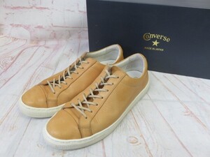 箱有 CONVERSE コンバース AS COUPE J LEATHER OX レザースニーカー ヌメ革 ヌメ 24.5 991810245＃5