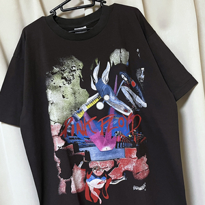 XLサイズ PINK FLOYD ピンクフロイド UKロック バンドTシャツ 両面プリント 黒ブラック 新品 プログレ THE WALL（90s ビンテージ vintage）