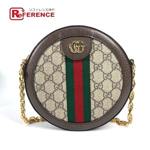 新品同様 GUCCI グッチ 550618 GG ミニ ショルダーバッグ シェリーライン チェーン オフィディア GGスプリーム ショルダーバッグ【中古】