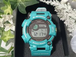 新品同様 G-SHOCK GWF-D1000MB-3JF フロッグマン FROGMAN マスターインマリンブルー CASIO ティファニーブルー