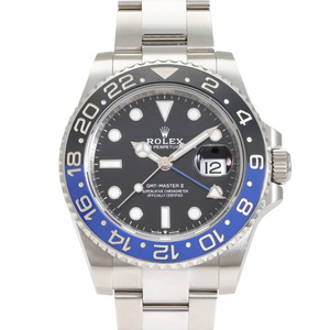 ロレックス ROLEX GMTマスターII 126710BLNR ブラック/ドット文字盤 中古 腕時計 メンズ