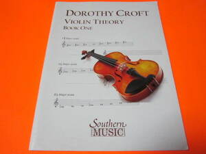 輸入教則本（ヴァイオリン）DOROTHY　CROFT　ヴァイオリン・メソッド１　　同梱サイズ【３】ゆうメール送料１８０円