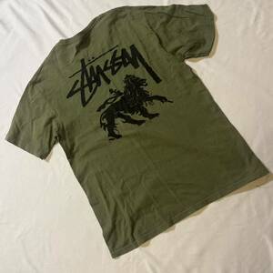 stussy ラスタライオン Tシャツ M メキシコ製