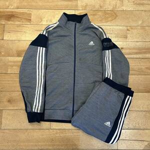 ★adidas/アディダス/ジャージ セットアップ/上下セット/ジャージ上下/ロゴ/スポーツ/メンズ/XXLサイズ/大きいサイズ