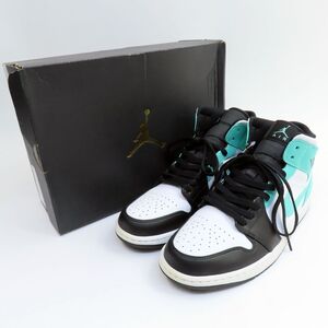 153s【未使用】NIKE AIR JORDAN 1 MID ナイキ エア ジョーダン 1 ミッド 554724-132 US11.5 29.5cm 箱有