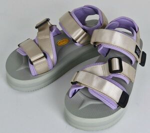 SUICOKE KISEE-VPO スイコック 厚底 プラットフォーム スポーツ サンダル US6 24.0cm b8083