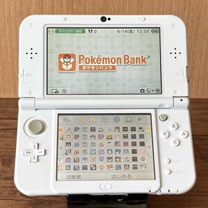 Newニンテンドー3DS LL ホワイト ポケモンバンク ポケムーバー VC ファイアーエムブレム インビジブルキングダム パチパラ ダウンロード