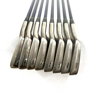 ●【中古品】三浦技研 FORGED フォージド CB-1003 アイアン 8本セット #3-#9.P　 ：