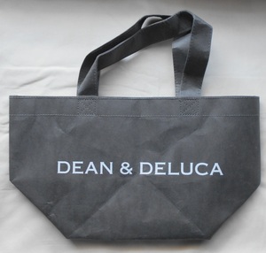 DEAN&DELUCA トートバッグ　紙 ディーン　アンド　デルーカ　グレー　灰色　ハッピーバッグ　限定品？！　ペーパーバッグ　エコバッグ