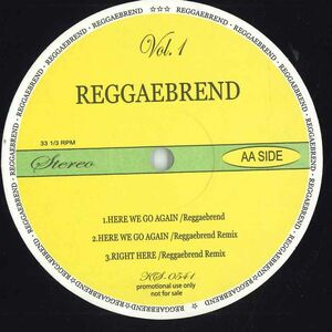 米12 Unknown Artist Reggae Brend Vol.1 KS0541 Not On Label /00250