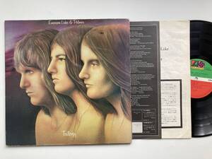 Emerson, Lake & Palmer / Trilogy 見開きジャケ 国内盤 Atlantic P-8260A