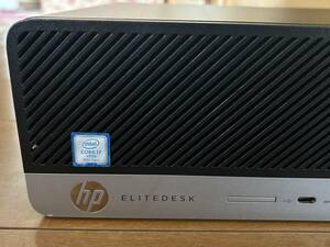 【中古】HP EliteDesk 800 G4 SFF intel Core i7 8700 MEM16GB MVNE256GB Windows11pro