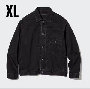 デニムジャケット UNIQLO ユニクロ XL ダークグレー