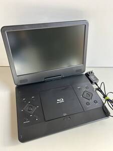 K489◆アグレクション◆14インチ ポータブルブルーレイプレーヤー SU-14PB Blu-ray BDプレーヤー 動作良好