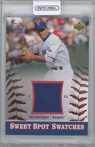 【ALEX RODRIGUEZ(Texas Rangers)】2002 UD Sweet Spot Swatches 