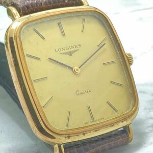 LONGINES ロンジン Quantx クオンテックス スクエア メンズ 電池交換済 純正尾錠 メンズ ウォッチ