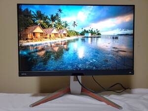 美品正常動作品 27インチ 4K・144Hz ゲーミングモニターディスプレイ BenQ EX2710U 