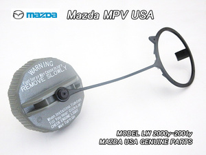 LW前期【MAZDA】マツダMPV純正USフューエルキャップ(00-01y)/USDM北米仕様LW3W.LW5W.LWFW英文字USAガソリンキャップFuel.Capガスキャップ