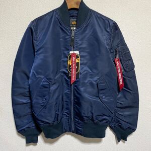 [送料無料]ALPHA INDUSTRIES/アルファインダストリーズ/L-2B/フライトジャケット/RP.BLUE/Mサイズ/TA0414-067/未使用/タグ付き