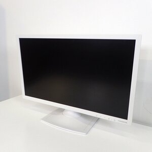 I・O DATA LCD-AD211ESW モニター ホワイト20.7型 液晶ディスプレイ LEDバックライト PC 業務用 OA機器 EG13863 中古オフィス家電