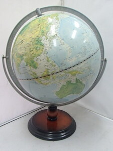 ＃65212 【中古現状品】 メーカー不明 地球儀 世界地図 縮尺比率 約＝1:42,470,000